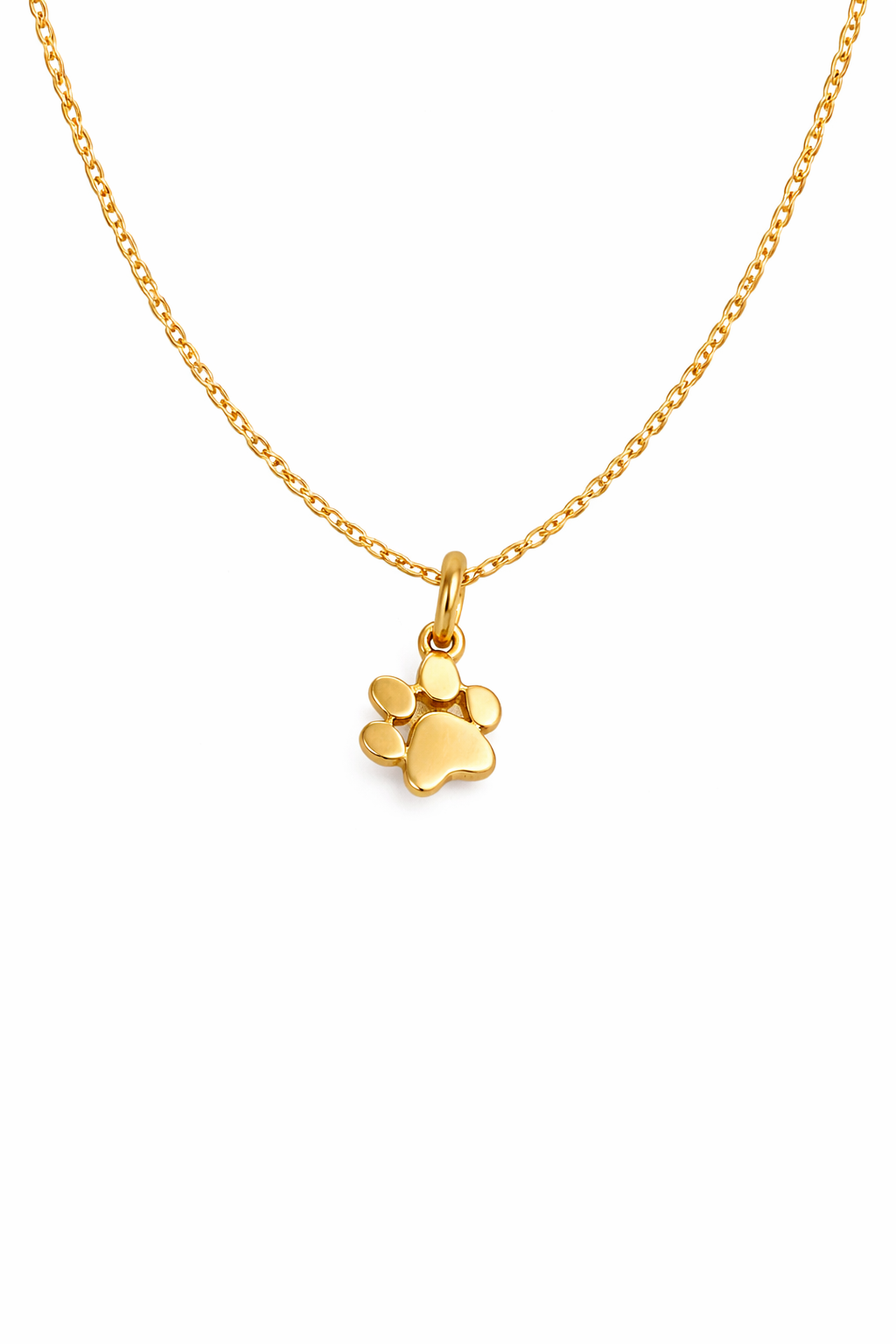 18k Gold plated Paw necklace