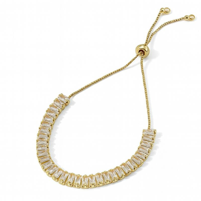 Baguette 18k Gold Adjustable