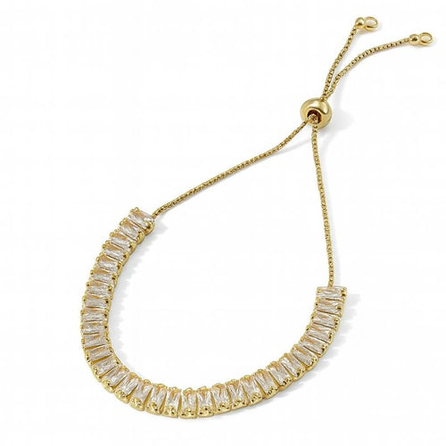 Baguette 18k Gold Adjustable