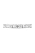 Baguette 925 silver adjustable