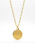 24k Plated Allah x Ayat ul Kursi Pendant