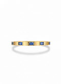 The Heritage Bangle 21k plated - Blue