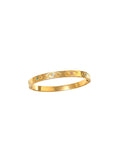 Dainty Evil Eye 21k Plated