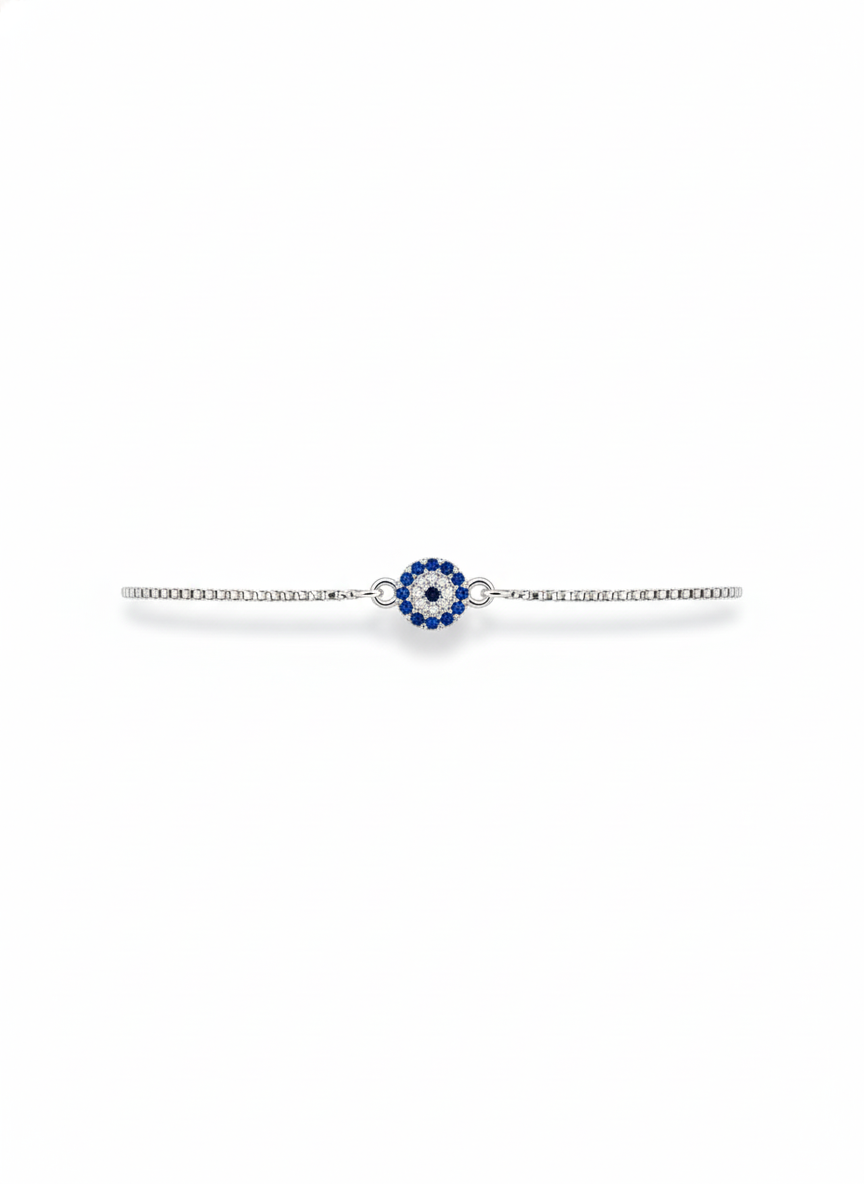 Evil Eye 925 Silver Bracelet
