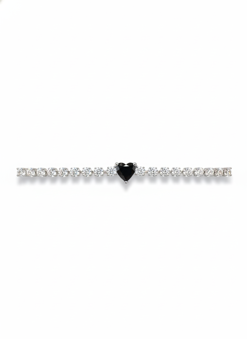 Diva Heart Bracelet 925