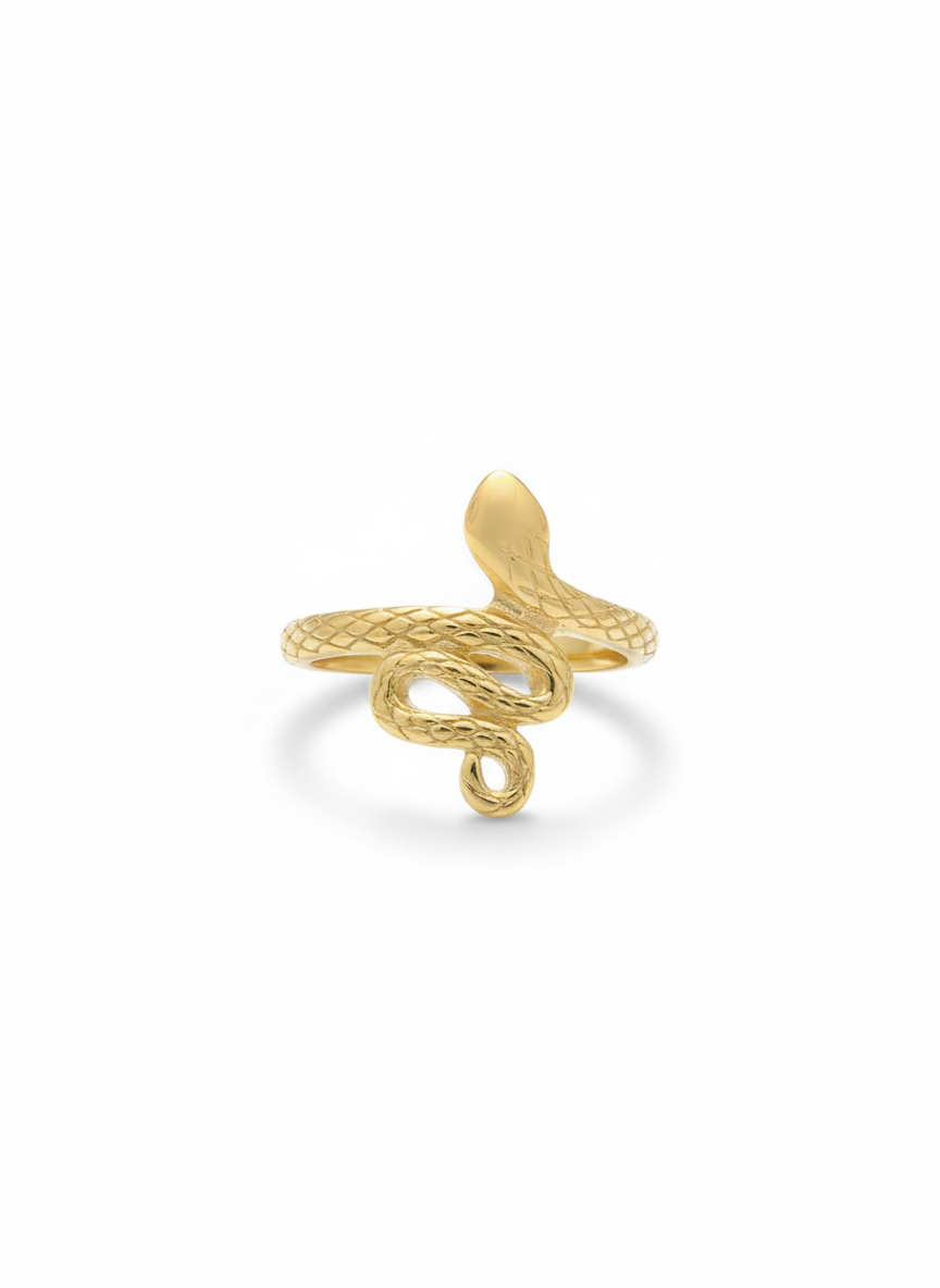 Snake V2 14k plated
